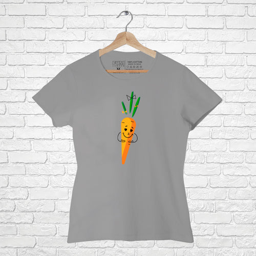 Carrot, Women Half Sleeve T-shirt - FHMax.com