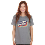 Keep on smiling, Boyfriend Women T-shirt - FHMax.com