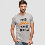 Meri foodie kismat, Men's Half Sleeve T-shirt - FHMax.com