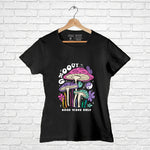 "GROOVY", Women Half Sleeve T-shirt - FHMax.com