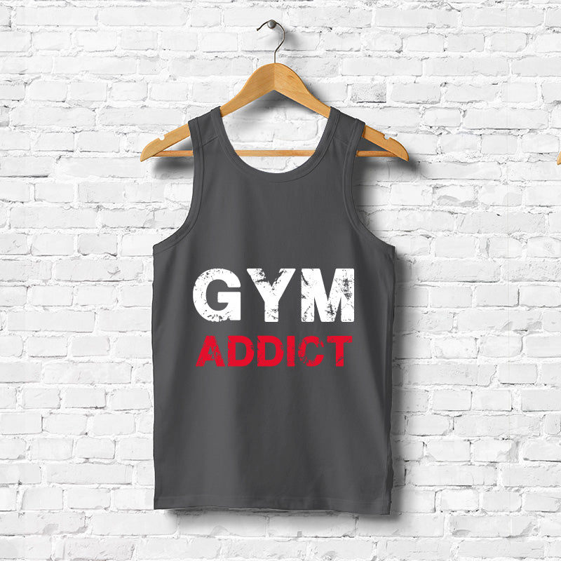 "GYM ADDICT", Men's vest - FHMax.com