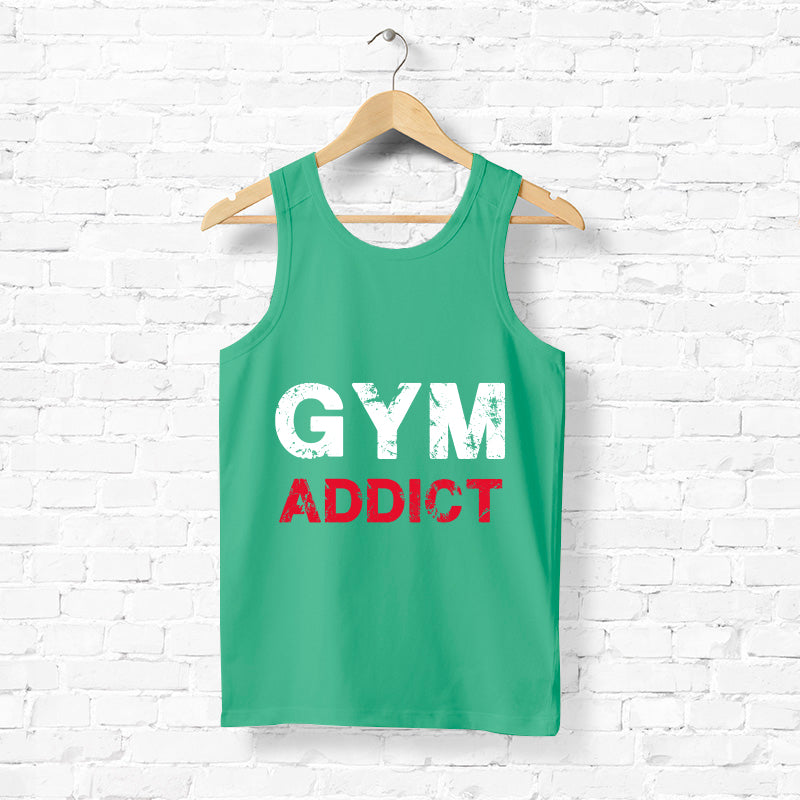 "GYM ADDICT", Men's vest - FHMax.com