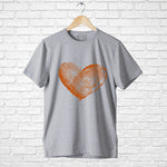 "HEART FINGERPRINT", Men's Half Sleeve T-shirt - FHMax.com