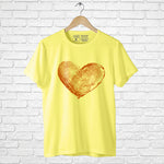 "HEART FINGERPRINT", Men's Half Sleeve T-shirt - FHMax.com