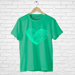 "HEART FINGERPRINT", Men's Half Sleeve T-shirt - FHMax.com