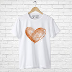 "HEART FINGERPRINT", Men's Half Sleeve T-shirt - FHMax.com