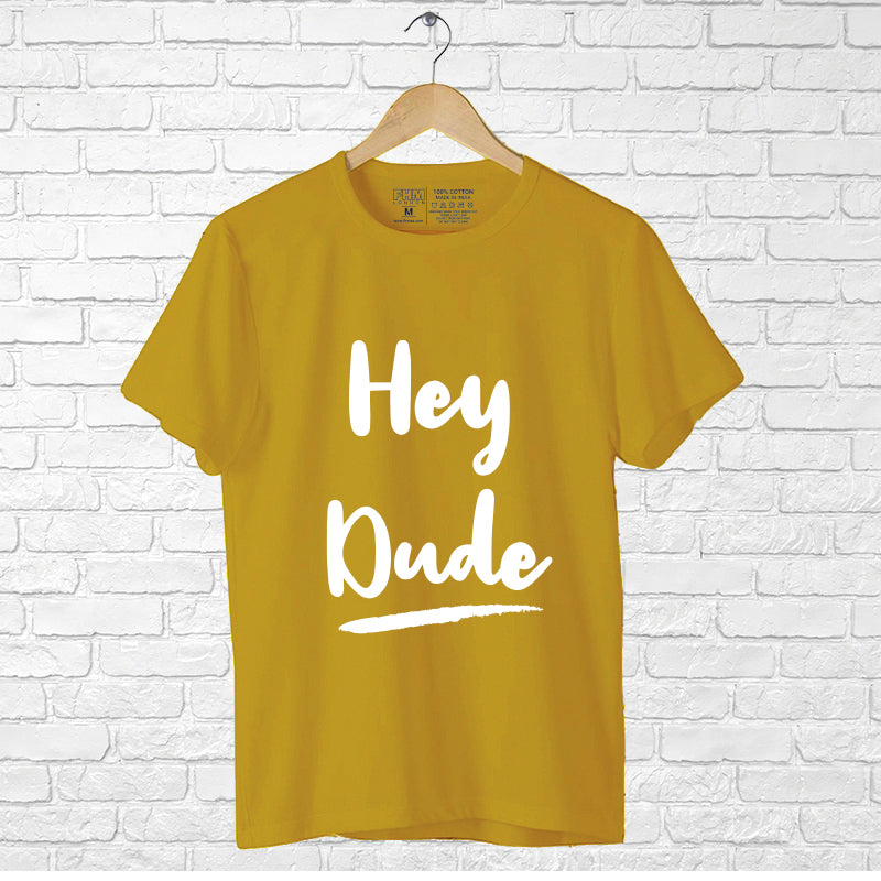 "HEY DUDE", Boyfriend Women T-shirt - FHMax.com