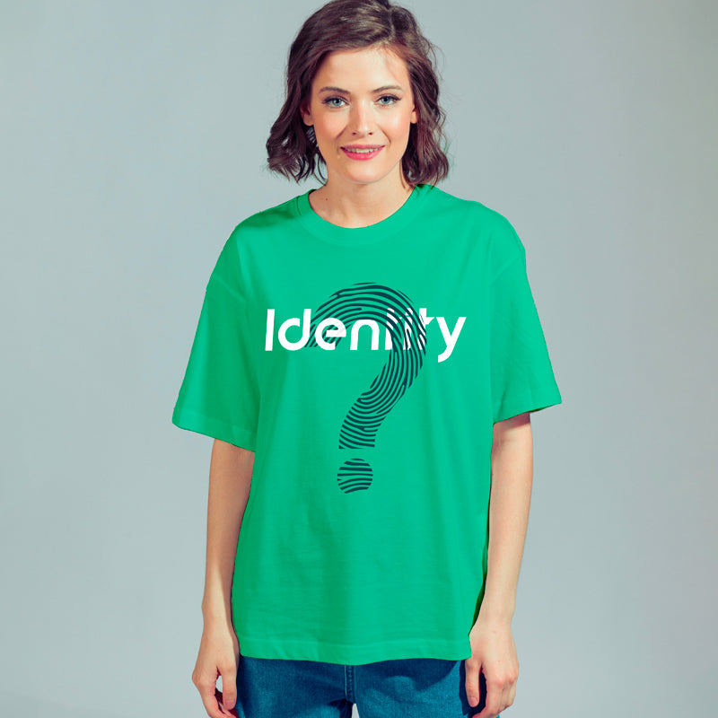 "IDENTITY", Boyfriend Women T-shirt - FHMax.com