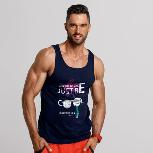 "JUST BE COOL", Men's vest - FHMax.com