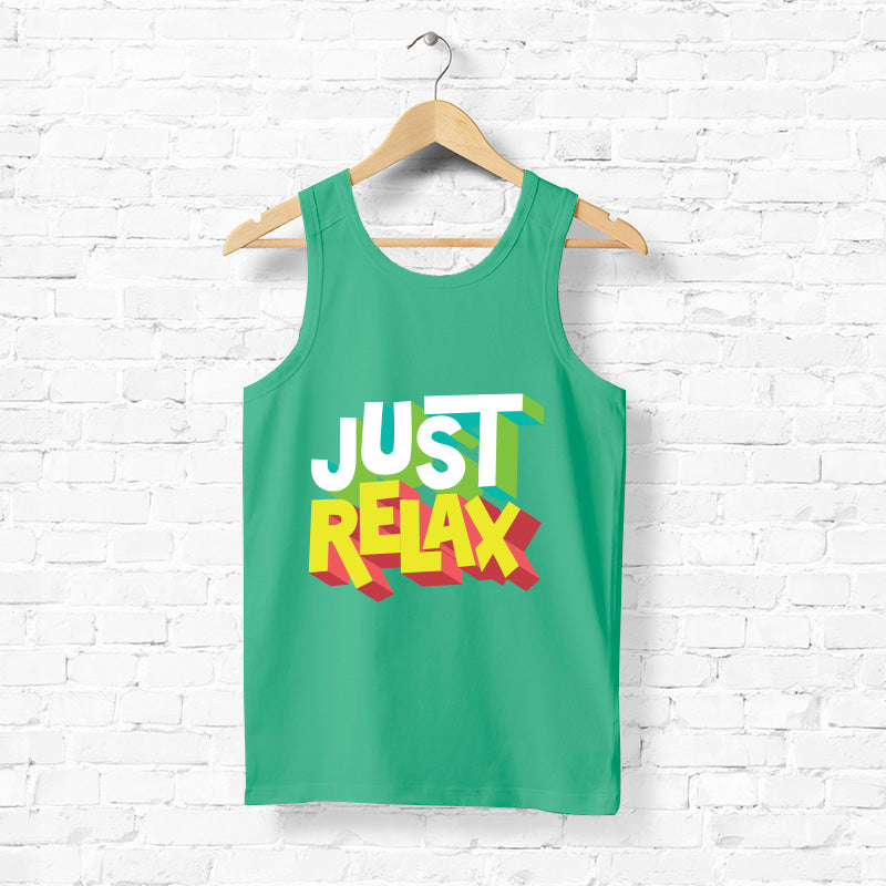 "JUST RELAX", Men's vest - FHMax.com