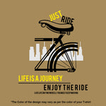 "JUST RIDE....", Women Half Sleeve T-shirt - FHMax.com