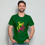 "JUST START", Men's Half Sleeve T-shirt - FHMax.com