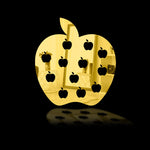 Apple Design Laser Cutting, Acrylic Mirror Coaster (2+ MM) - FHMax.com