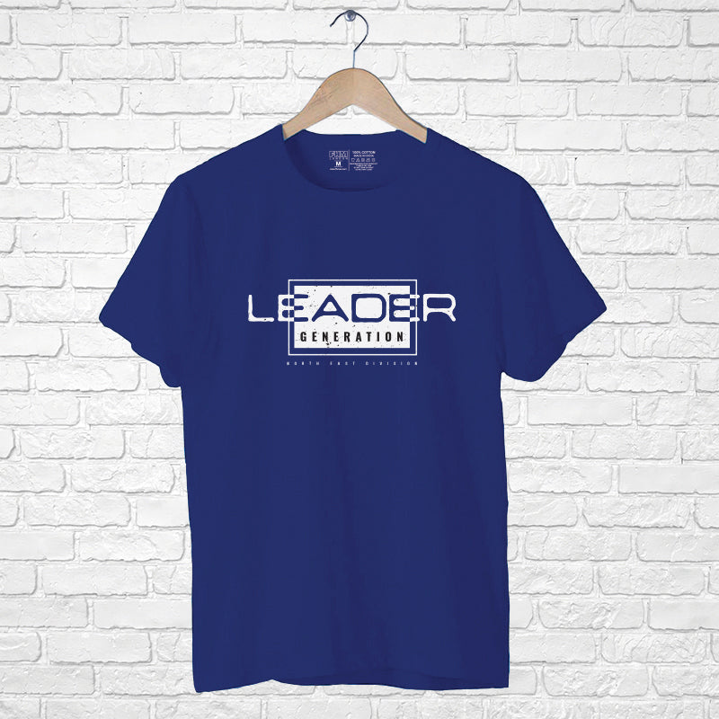 "LEADER GENERATION", Men's Half Sleeve T-shirt - FHMax.com