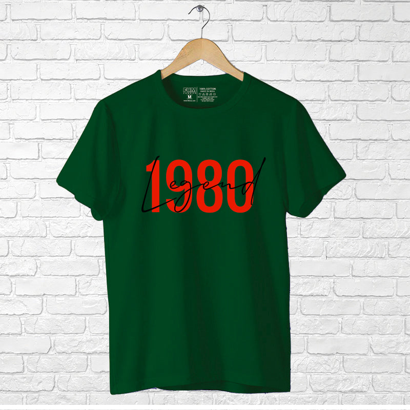 "LEGEND 1980", Boyfriend Women T-shirt - FHMax.com