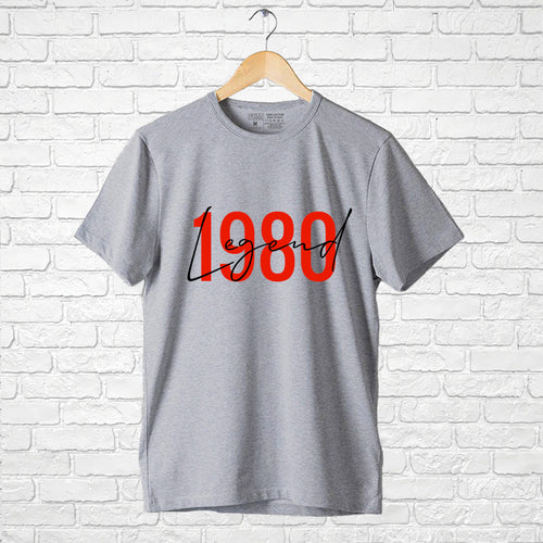 "LEGEND 1980", Boyfriend Women T-shirt - FHMax.com