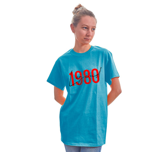 "LEGEND 1980", Boyfriend Women T-shirt - FHMax.com