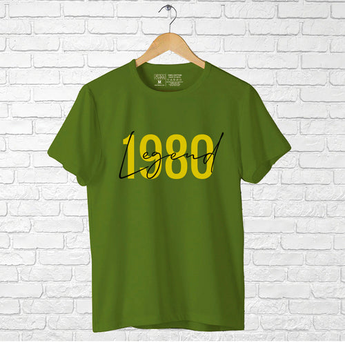 "LEGEND 1980", Boyfriend Women T-shirt - FHMax.com