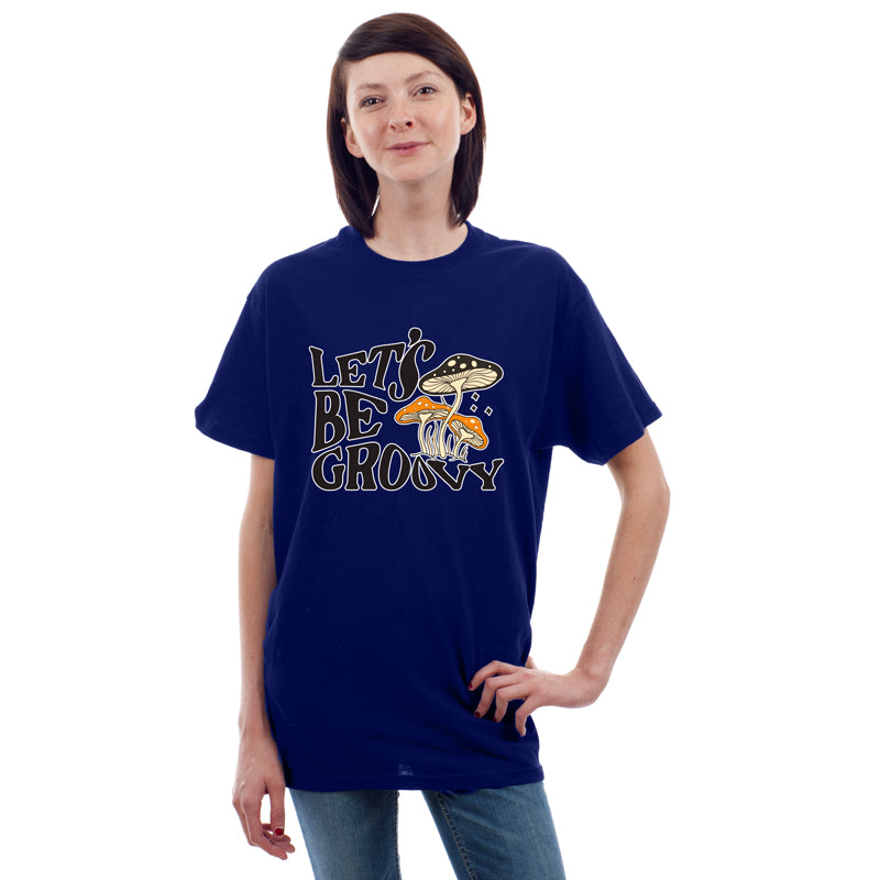 Let's be groovy, Boyfriend Women T-shirt - FHMax.com