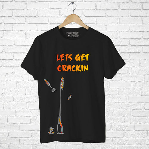 Let's Get Crackin, Men's Half Sleeve Tshirt - FHMax.com