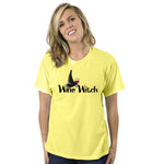 Wine Witch, Boyfriend Women T-shirt - FHMax.com