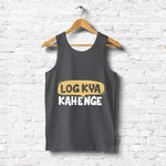 "LOG KYA KAHENGE", Men's vest - FHMax.com