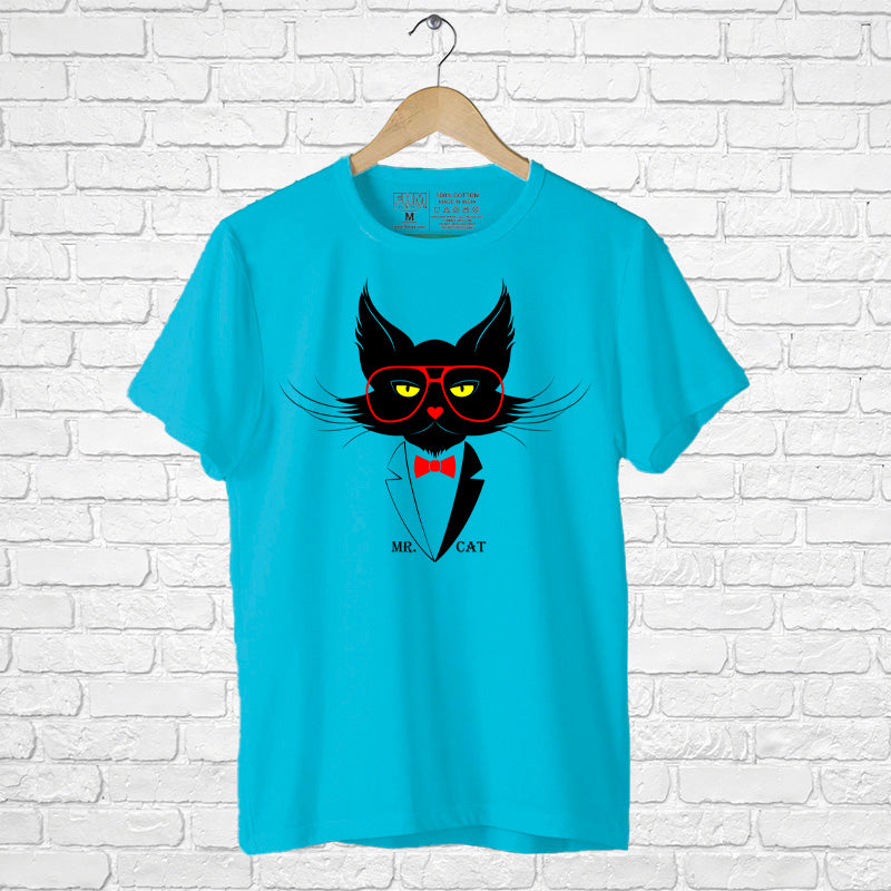 "Mr.CAT", Men's Half Sleeve T-shirt - FHMax.com