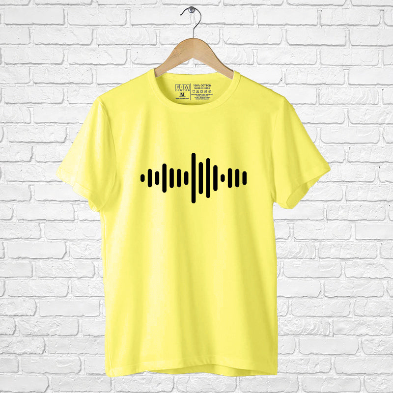 "MUSIC WAVE", Men's Half Sleeve T-shirt - FHMax.com