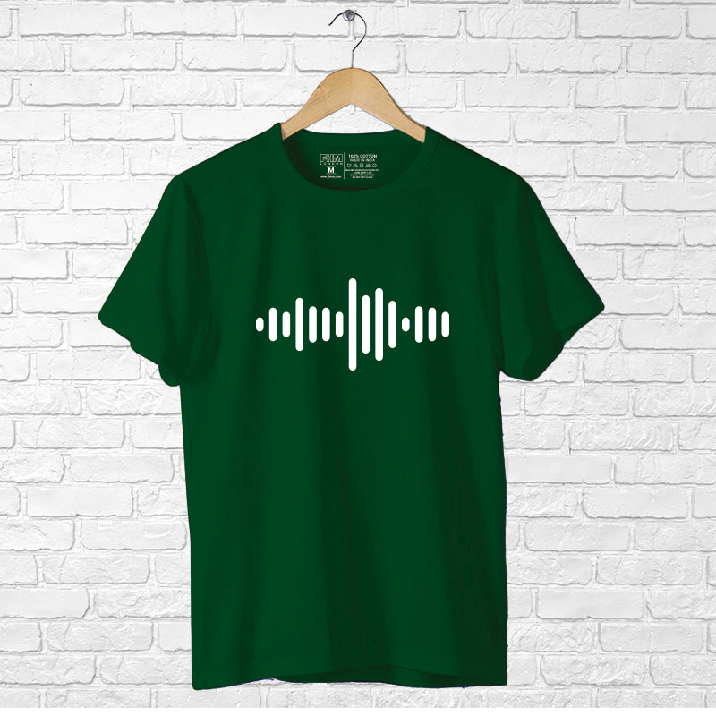 "MUSIC WAVE", Men's Half Sleeve T-shirt - FHMax.com