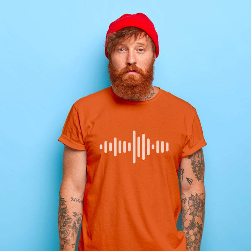 "MUSIC WAVE", Men's Half Sleeve T-shirt - FHMax.com