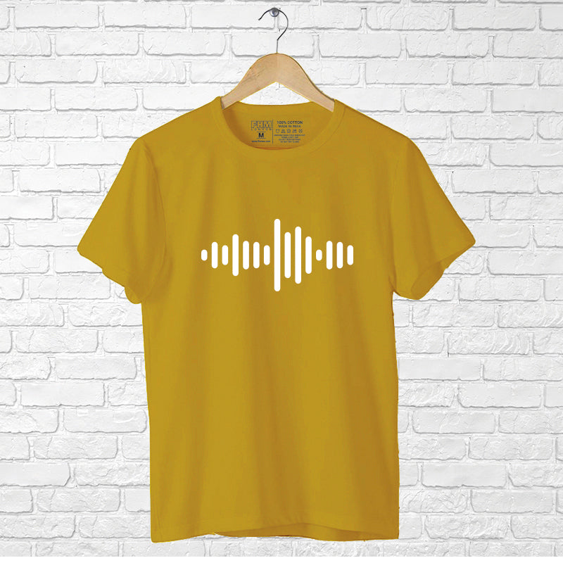 "MUSIC WAVE", Men's Half Sleeve T-shirt - FHMax.com