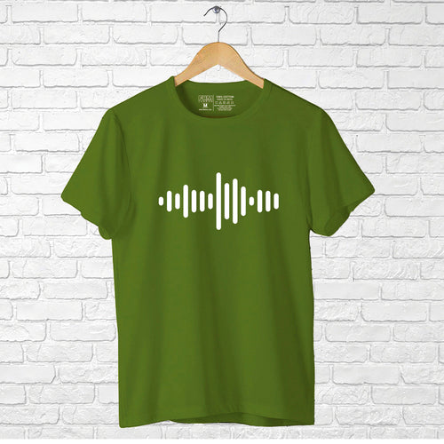 "MUSIC WAVE", Men's Half Sleeve T-shirt - FHMax.com