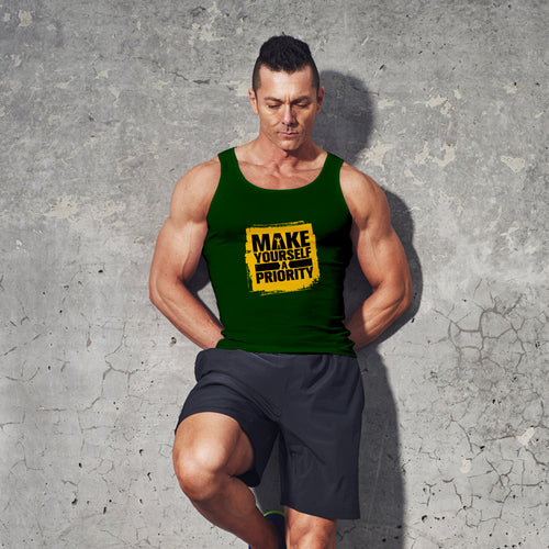 Make Yourself A Priority, Men's vest - FHMax.com