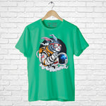 "RABBIT ASTRONAUT", Men's Half Sleeve T-shirt - FHMax.com