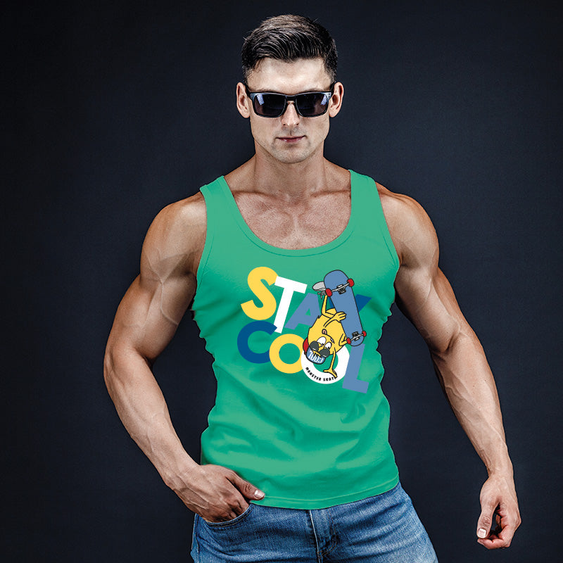 "STAY COOL", Men's vest - FHMax.com