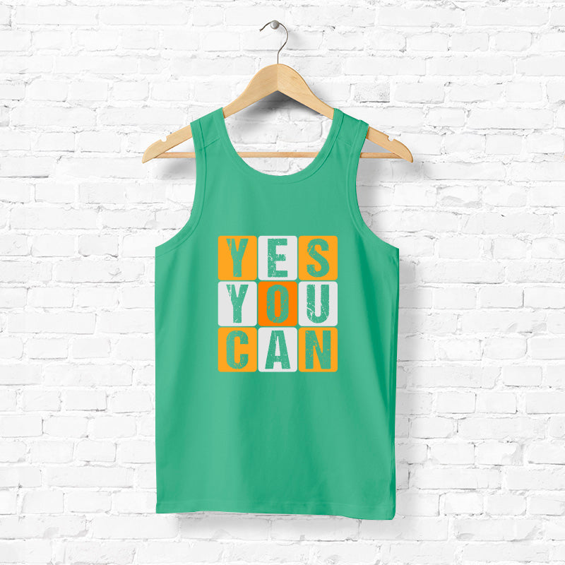 "YES YOU CAN", Men's vest - FHMax.com