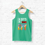 Boy's don't cry, Men's vest - FHMax.com