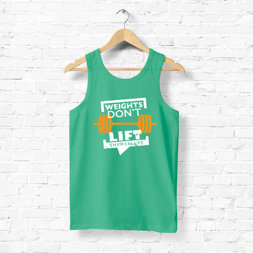 Weight don't lift themselves Men's vest - FHMax.com