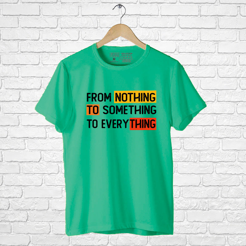 Nothing to things, Men's Half Sleeve T-shirt - FHMax.com