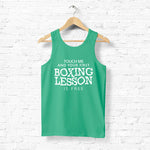 "TOUCH ME AND YOUR FIRST BOXING LESSON HERE", Men's vest - FHMax.com