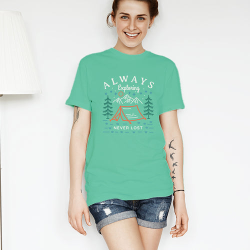 Always exploring, Boyfriend Women T-shirt - FHMax.com