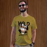 "WILD", Men's Half Sleeve T-shirt - FHMax.com