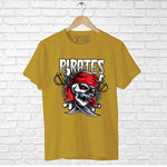 "PIRATES", Men's Half Sleeve T-shirt - FHMax.com
