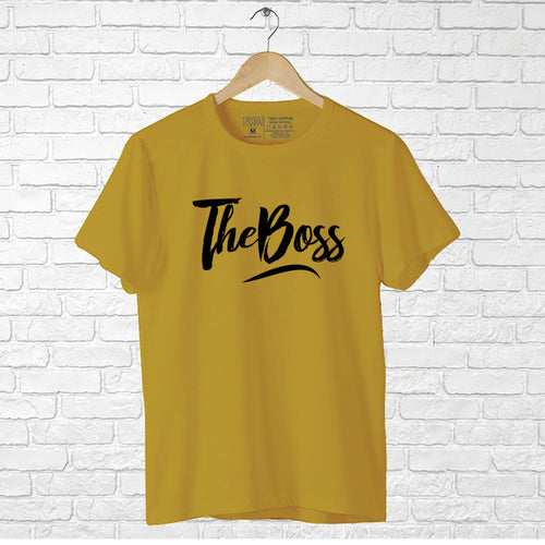 "THE BOSS", Men's Half Sleeve T-shirt - FHMax.com