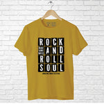 "ROCK AND ROLL SOUL", Men's Half Sleeve T-shirt - FHMax.com