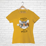 Release your little wild, Women Half Sleeve T-shirt - FHMax.com