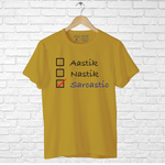 Aastik, Nastik, Sarcastic, Men's Half Sleeve Tshirt - FHMax.com