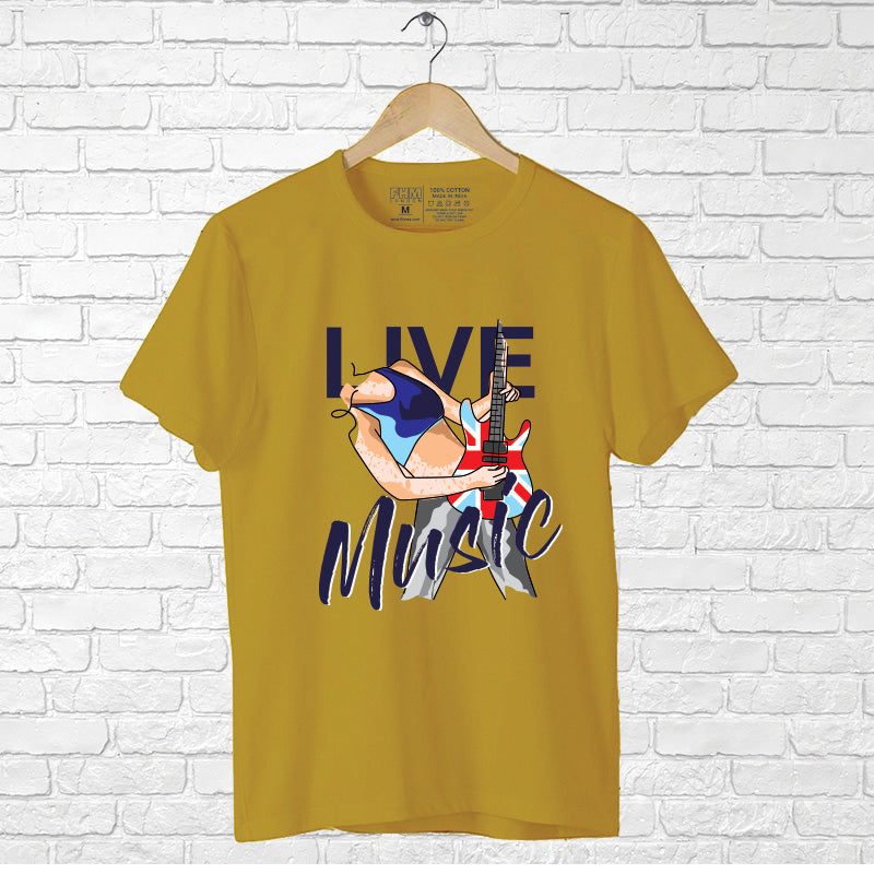 "LIVE MUSIC", Boyfriend Women T-shirt - FHMax.com