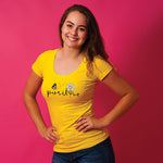 "Positive", Women Half Sleeve T-shirt - FHMax.com