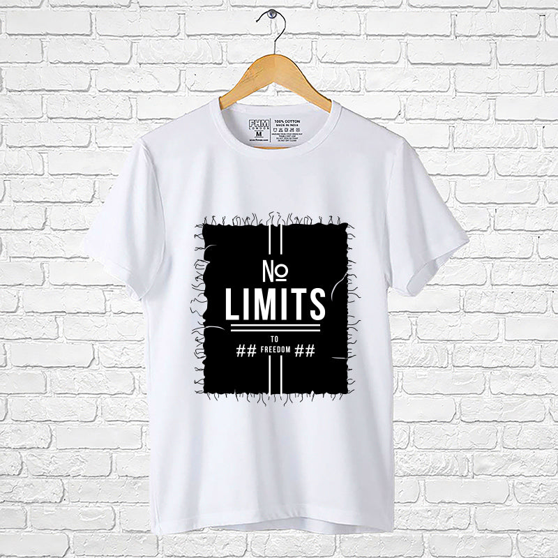 "NO LIMITS", Men's Half Sleeve T-shirt - FHMax.com